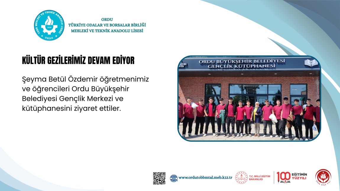 Kültür Gezilerimiz Devam Ediyor