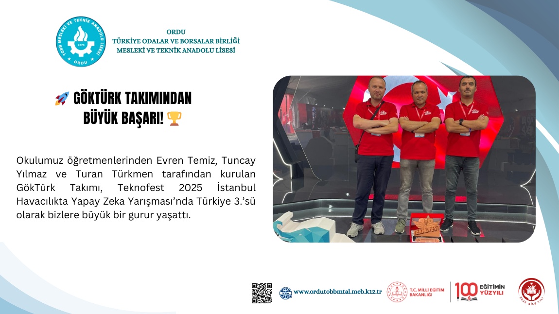  GökTürk Takımından Büyük Başarı!  
